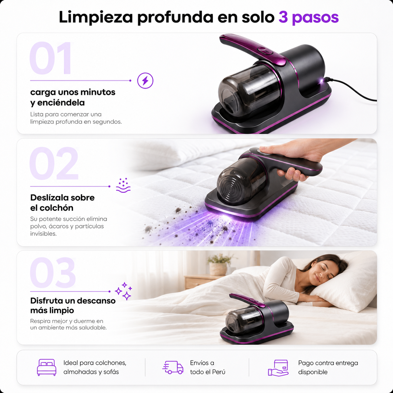Descubre lo que esconde tu colchón y elimínalo hoy 🛏️